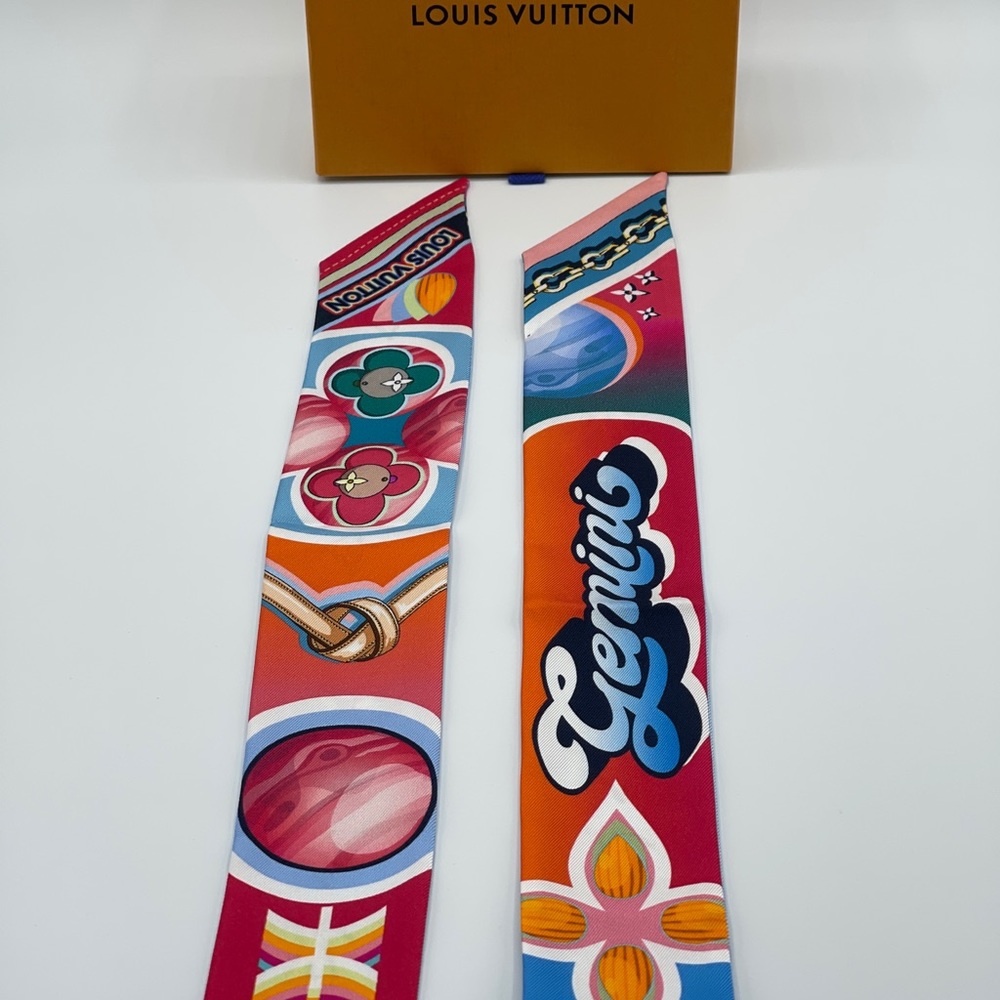 Louis Vuitton Astro Gemini BB Bandeau Twilly Scarf ♊️ - Picture 11 of 16